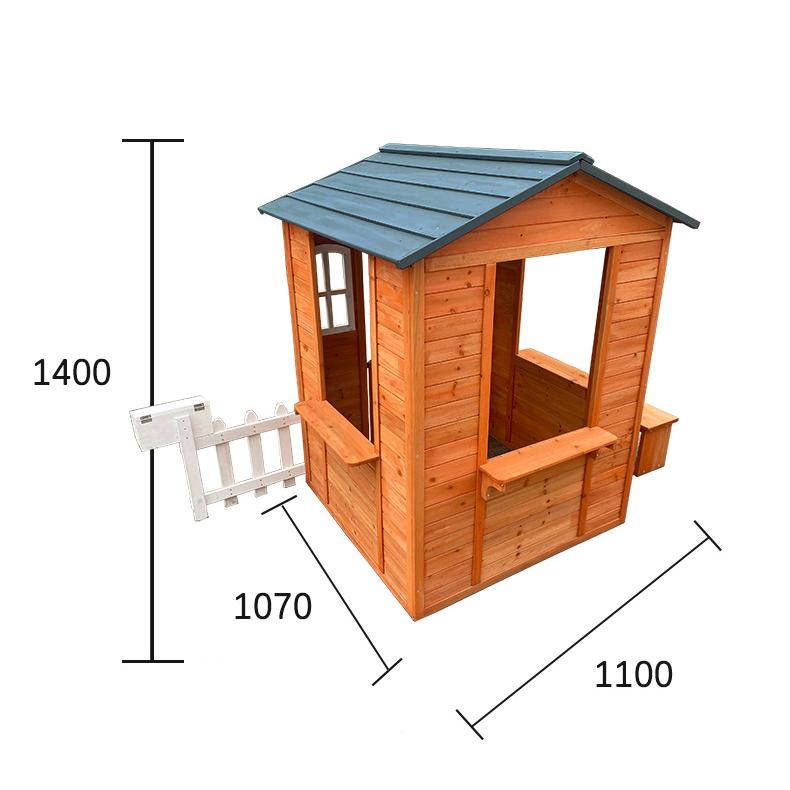 Pristatome „Blaway Wooden Playhouse“