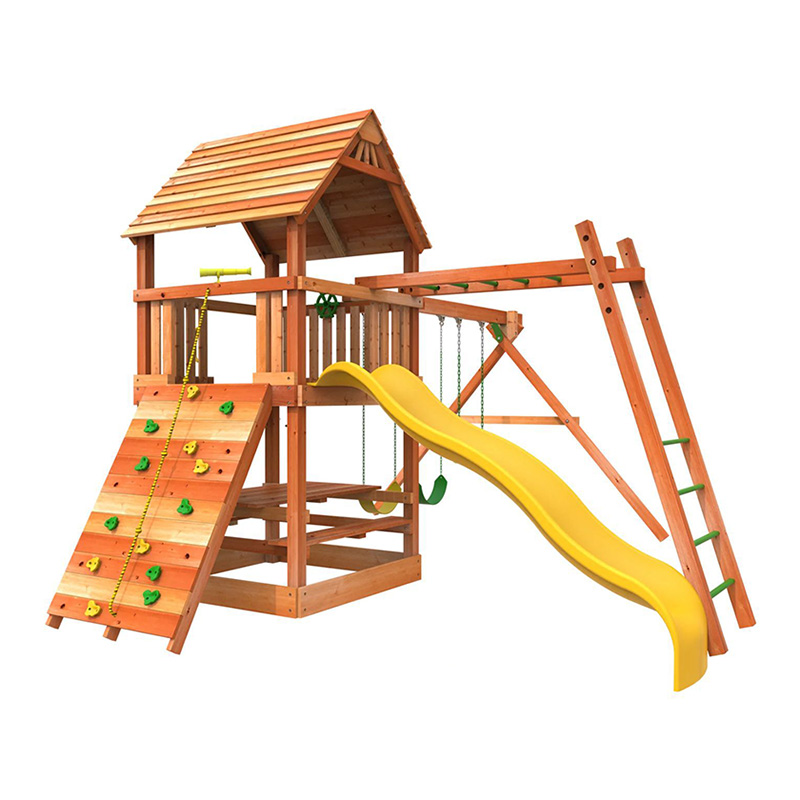 „WoodPlay“ beždžionių bokšto sūpynių rinkinys
